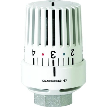 Radiator thermostat knob Type: 3484L Liquid-filled White